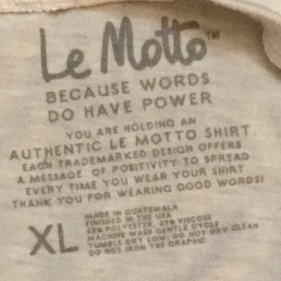 Soft & Cheeky LeMOTTO "Hesitation/Meditation" Tank - Picture 4 of 6